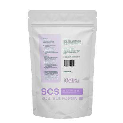 (SCS) Sulfopon | Coco Sulfato de Sodio | Tensioactivo Aniónico Potente | Shampoo Sólido y Limpieza Profunda