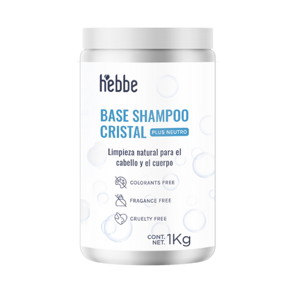 Base Shampoo Cristal  | Capilar y Corporal | Simplificador de Producción, Limpieza Suave y Optimización de Costos