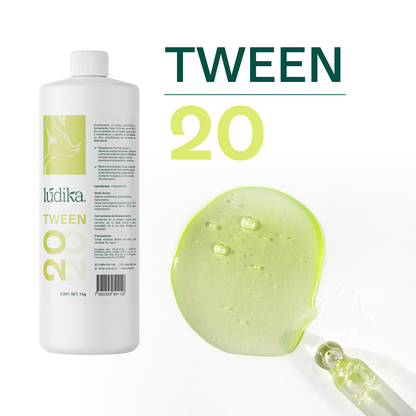 Polisorbato Tween 20 | Solubilizante | Agente Dispersante, Emulsionante O/W y Surfactante Suave