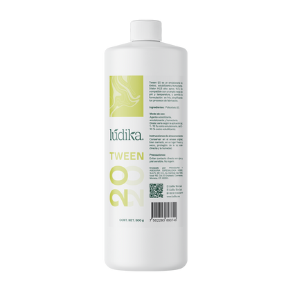 Polisorbato Tween 20 | Solubilizante | Agente Dispersante, Emulsionante O/W y Surfactante Suave