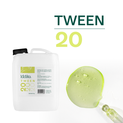 Polisorbato Tween 20 | Solubilizante | Agente Dispersante, Emulsionante O/W y Surfactante Suave