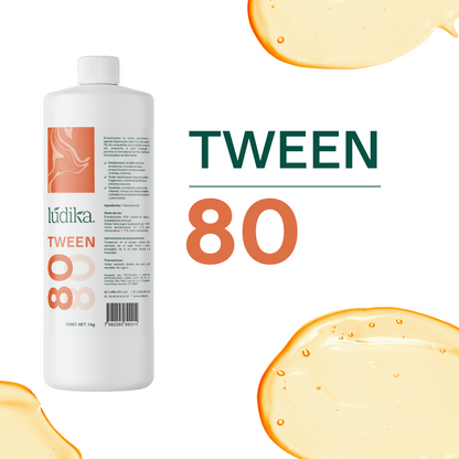 Polisorbato Tween 80 | Emulsionante O/W | Solubilizante de Aceites Pesados y Agente Dispersante