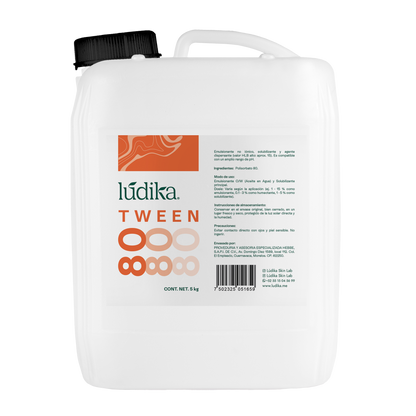Polisorbato Tween 80 | Emulsionante O/W | Solubilizante de Aceites Pesados y Agente Dispersante