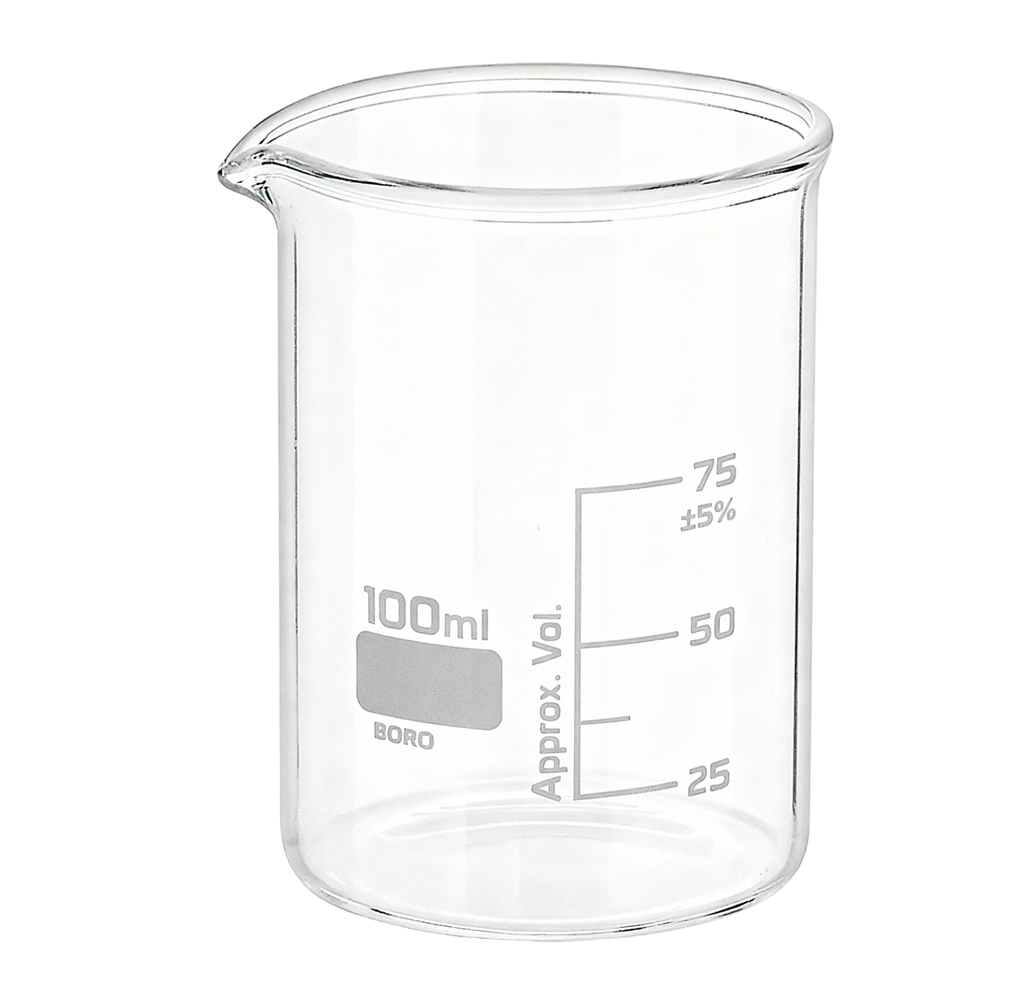 Vaso de Precipitado de Borosilicato | Precisión y Resistencia en el laboratorio para la Creación de Sérums y Formulas cosméticas
