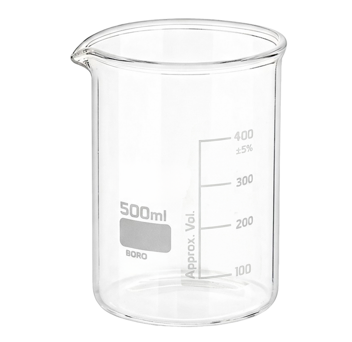 Vaso de Precipitado de Borosilicato | Precisión y Resistencia en el laboratorio para la Creación de Sérums y Formulas cosméticas