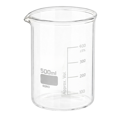 Vaso de Precipitado de Borosilicato | Precisión y Resistencia en el laboratorio para la Creación de Sérums y Formulas cosméticas