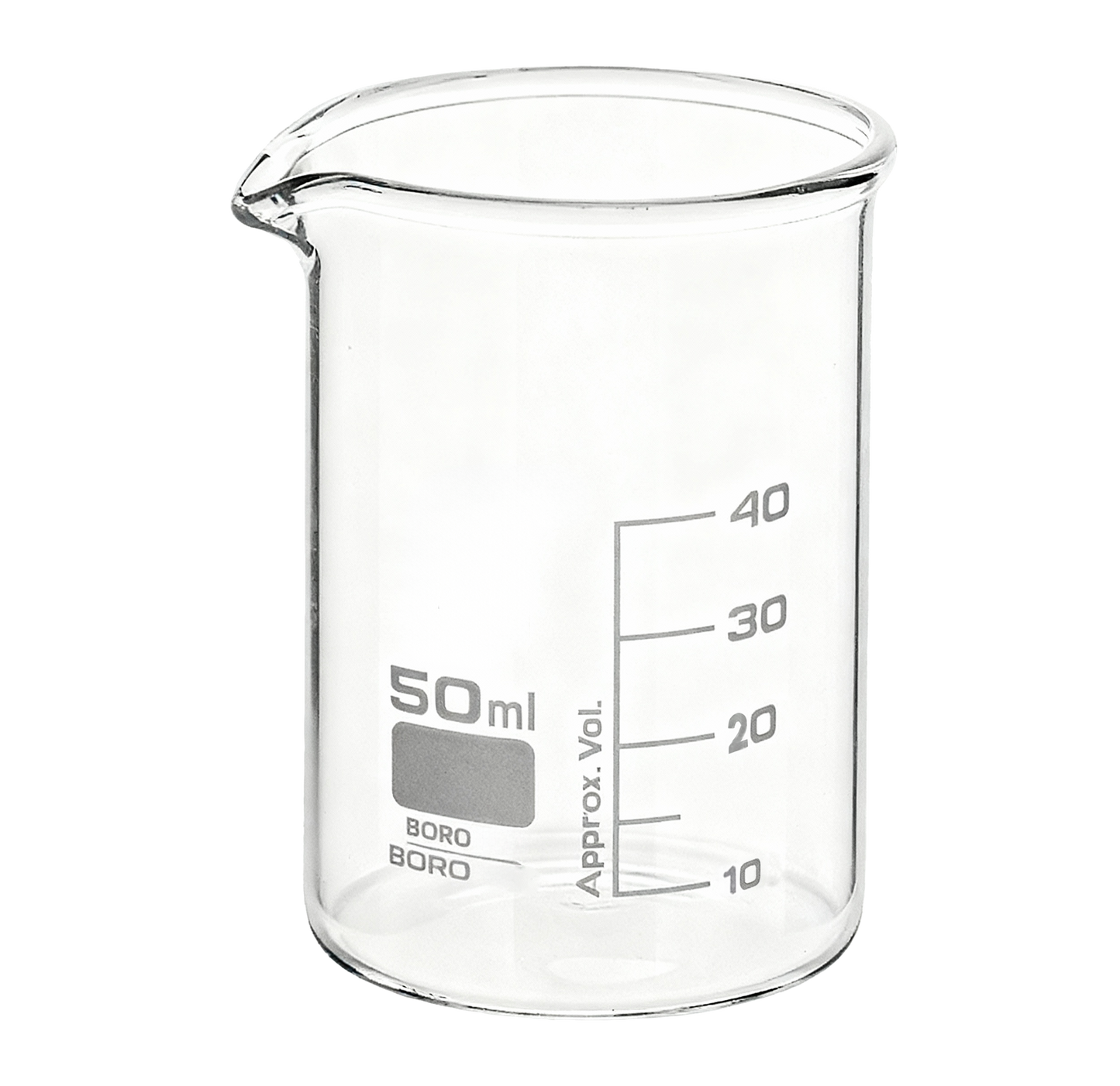 Vaso de Precipitado de Borosilicato | Precisión y Resistencia en el laboratorio para la Creación de Sérums y Formulas cosméticas