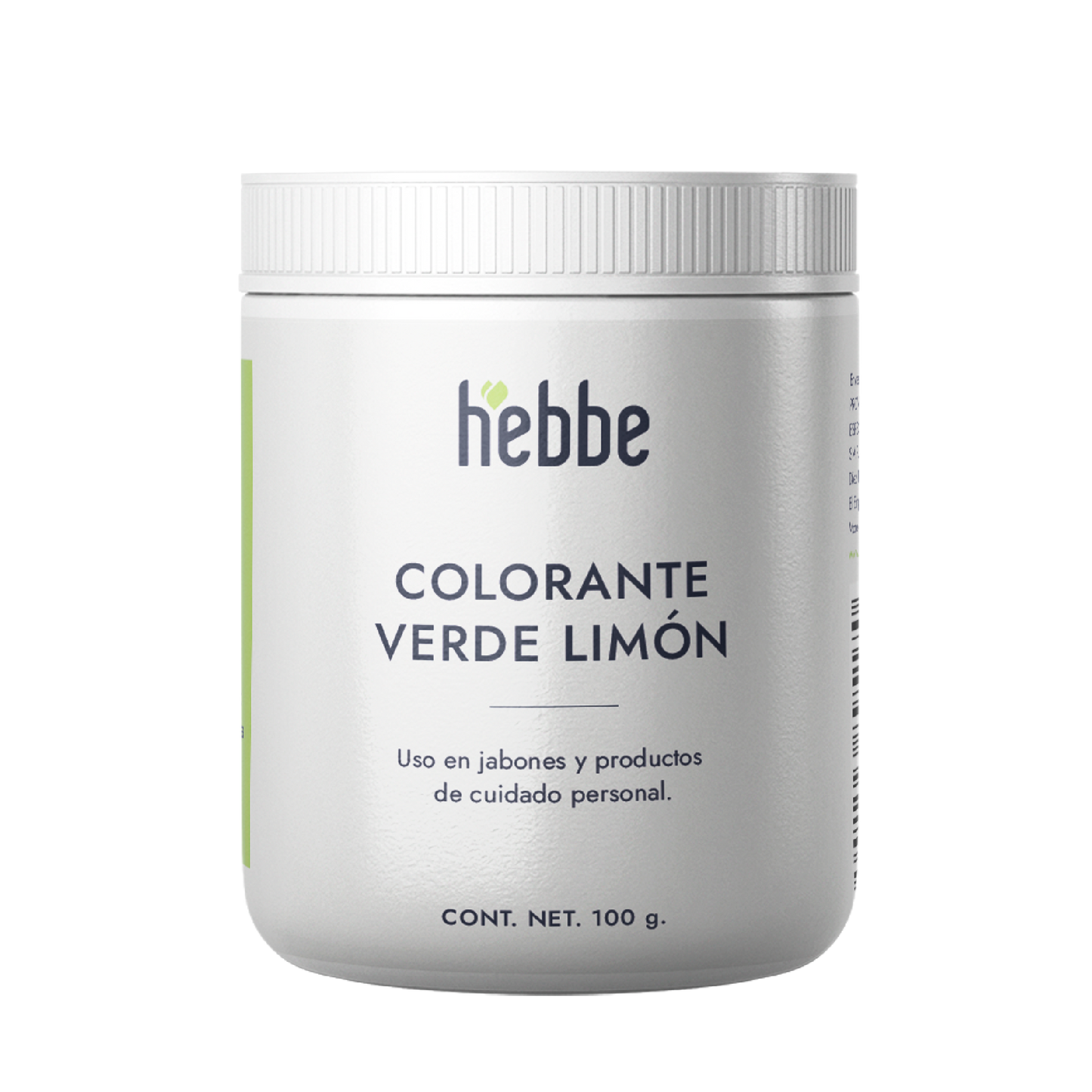 Colorante Verde Limón | Pigmentación Vibrante y Refrescante para tus Fórmulas Cosméticas