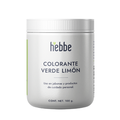Colorante Verde Limón | Pigmentación Vibrante y Refrescante para tus Fórmulas Cosméticas