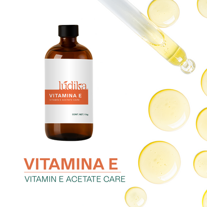 Vitamina E Líquida | Facial, Corporal y Capilar | Antioxidante Protector y Emoliente
