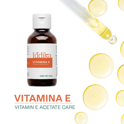 Vitamina E Líquida | Facial, Corporal y Capilar | Antioxidante Protector y Emoliente