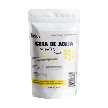 Cera de Abeja Amarilla en Pellets | Estabilizante y Emoliente | Creador de Barrera Protectora