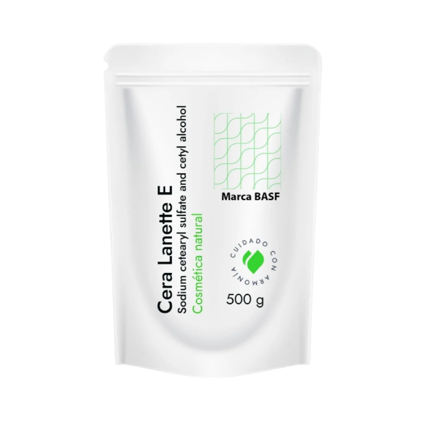 Cera Lanette E | Emulsionante Aniónico | Estabilizador de Textura, Emoliente y Espumante