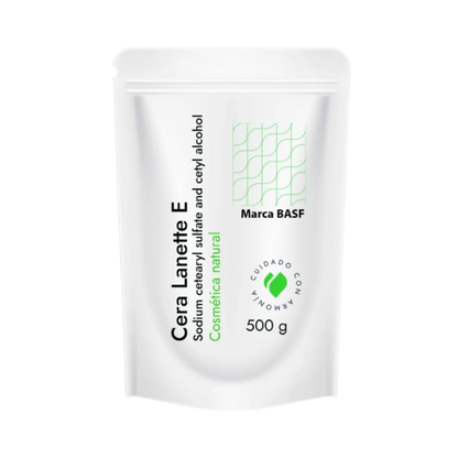 Cera Lanette E | Emulsionante Aniónico | Estabilizador de Textura, Emoliente y Espumante