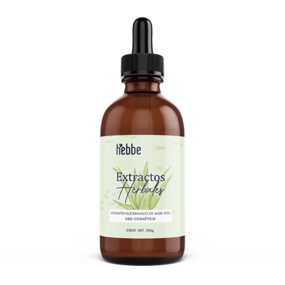 Extracto Glicólico de Aloe Vera | Facial, Corporal y Capilar | Activo Hidratante, Calmante y Reparador de la Piel
