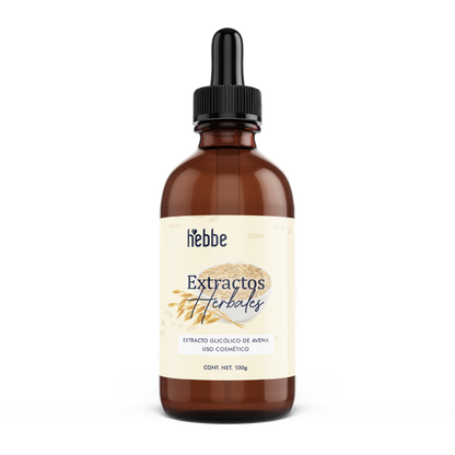 Extracto Glicólico de Avena | Facial, Corporal y Capilar | Activo Calmante, Anti-Irritante y Protector de la Barrera Cutánea
