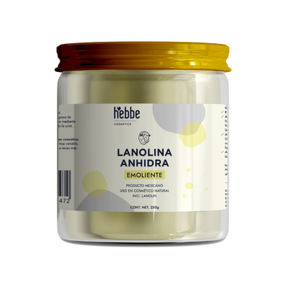 Lanolina Anhidra | Emulsionante W/O | Reparador Intensivo y Emoliente Barrera Semi-Oclusivo