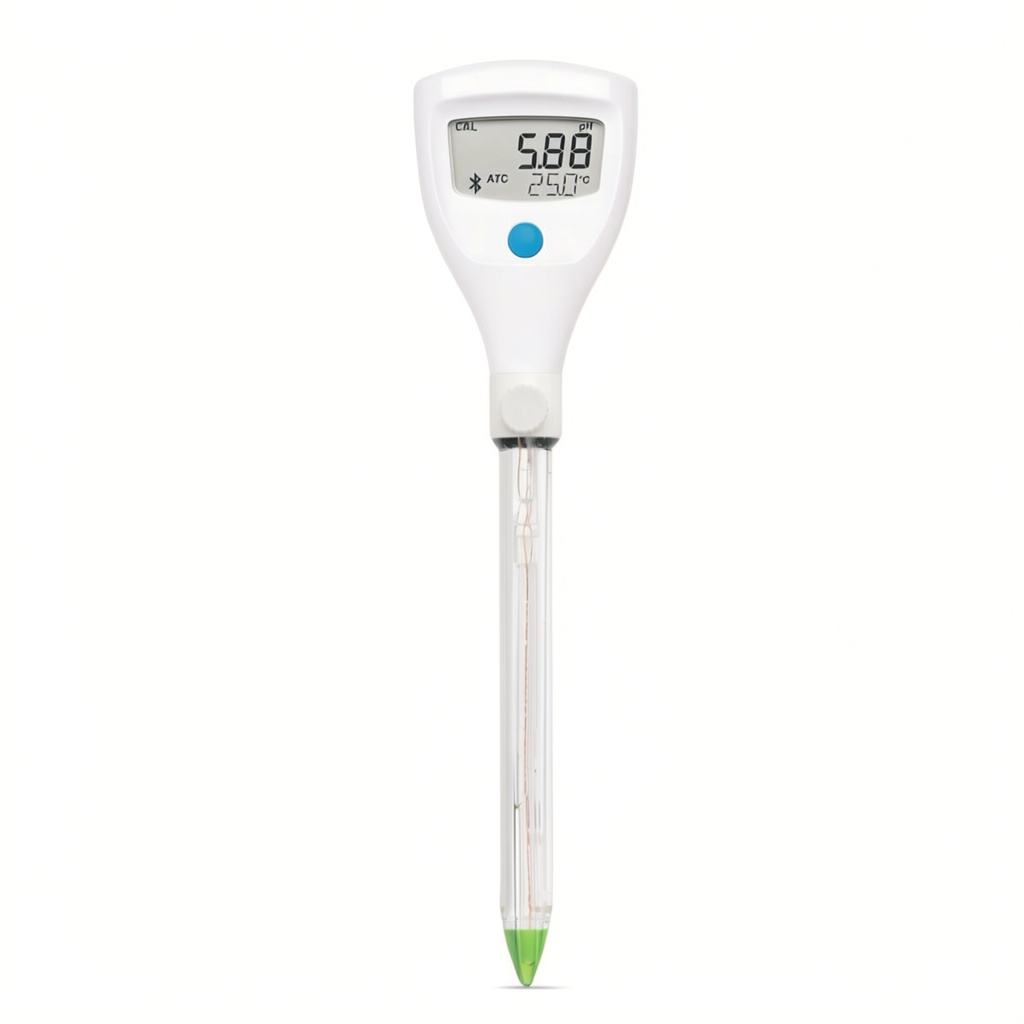 Medidor de pH de bolsillo inalambrico con Bluetooth | Cosmetico | Precisión y Durabilidad